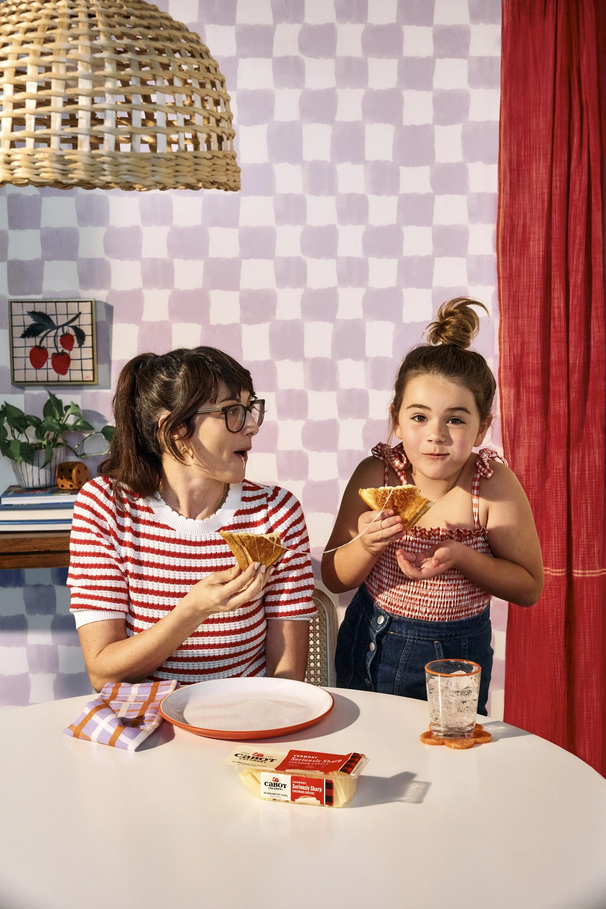 Cabot Creamery, 2025. Prop styling by Candice Putter. Food styling by Mary Helen McNally. Wardrobe by Drake Muyinza. Image by Austin-based food photographer, Mackenzie Smith.