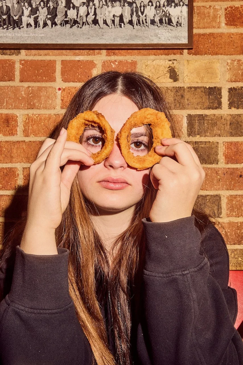 Onion rings at Top Notch, 2025. Image by Austin-based food photographer, Mackenzie Smith. Styled by Jennie Hayes