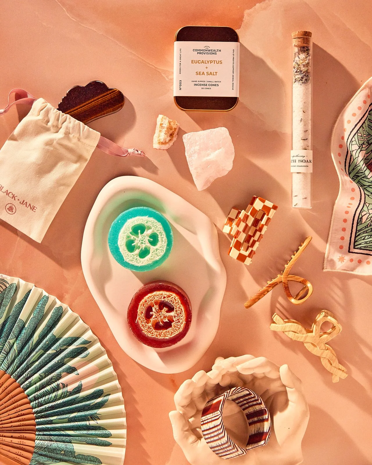 Summer Noon's product launch campaign. Styling by Candice Putter. Image by Austin-based product and lifestyle photographer, Mackenzie Smith.