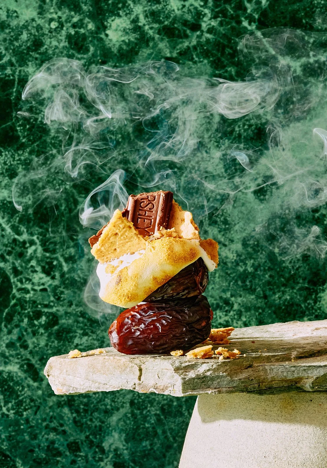 The S'mores Date for Date of the Day book by Ayesha Erkin. Image by Austin-based food photographer, Mackenzie Smith.