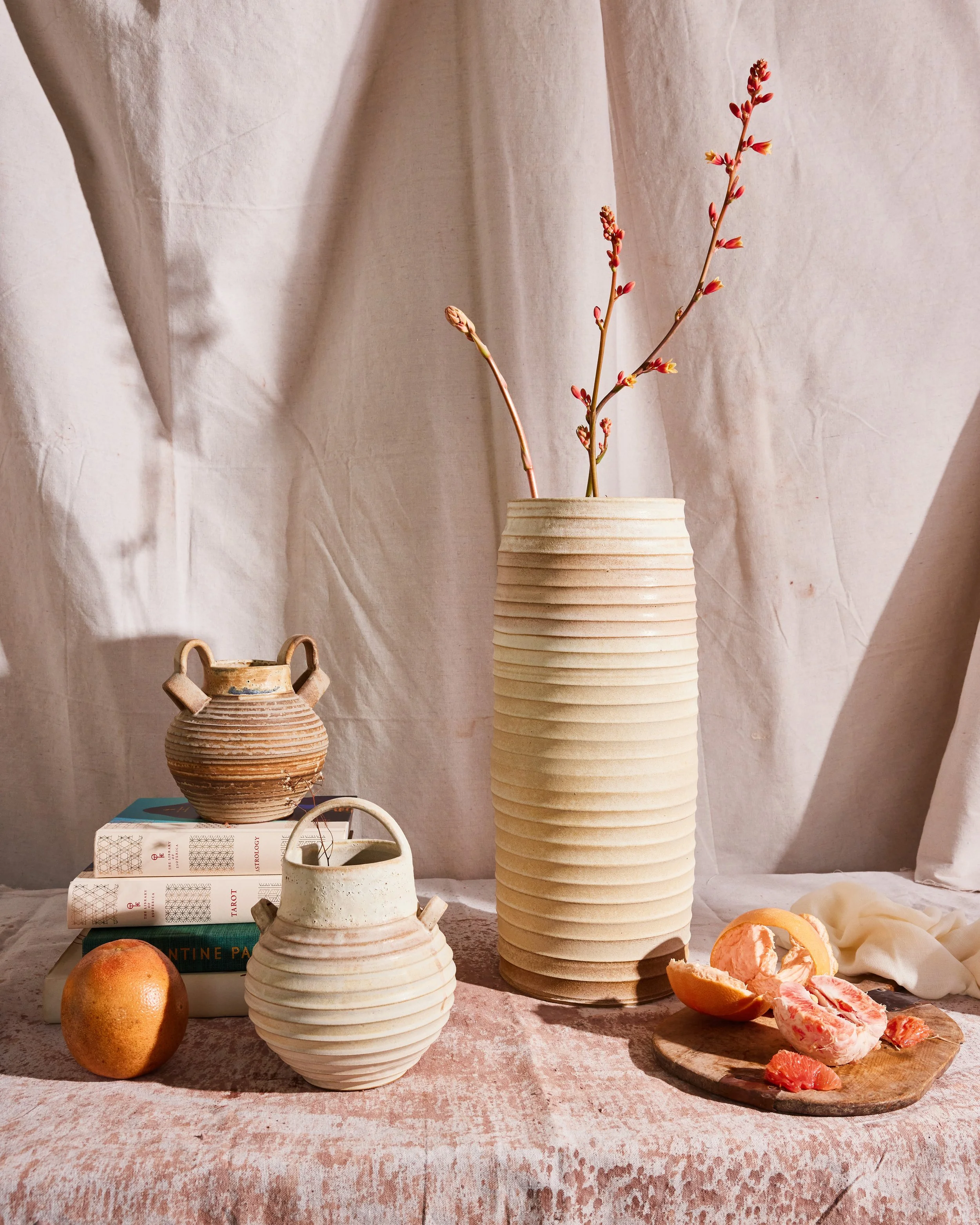 Settle Ceramics, handmade ceramics in Austin, TX. Image and styling by Austin-based product and food photographer, Mackenzie Smith.