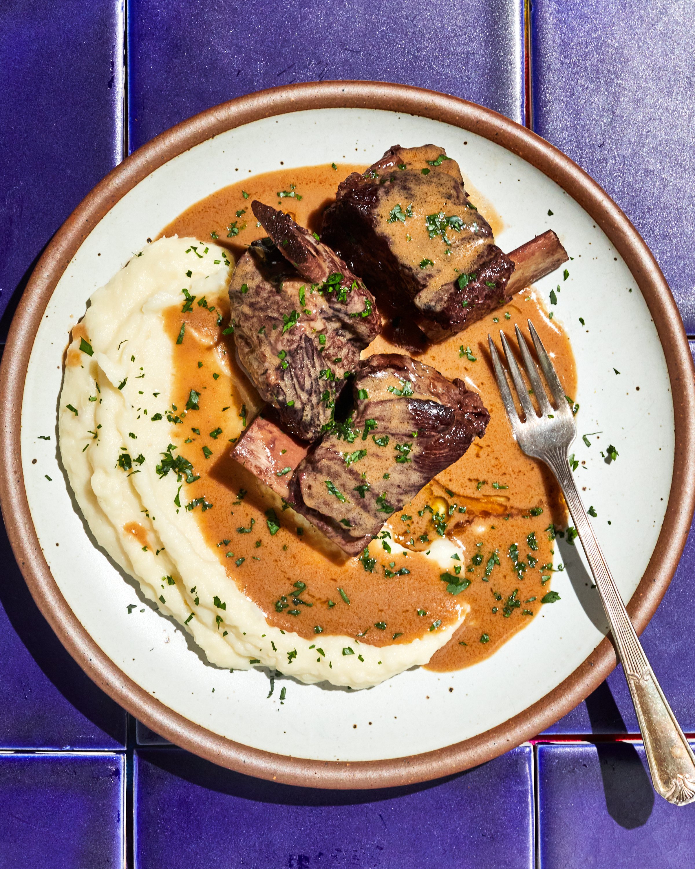 Braised short ribs for Jen Hatmaker's cookbook, Feed These People. Image by Austin-based cookbook photographer, Mackenzie Smith.