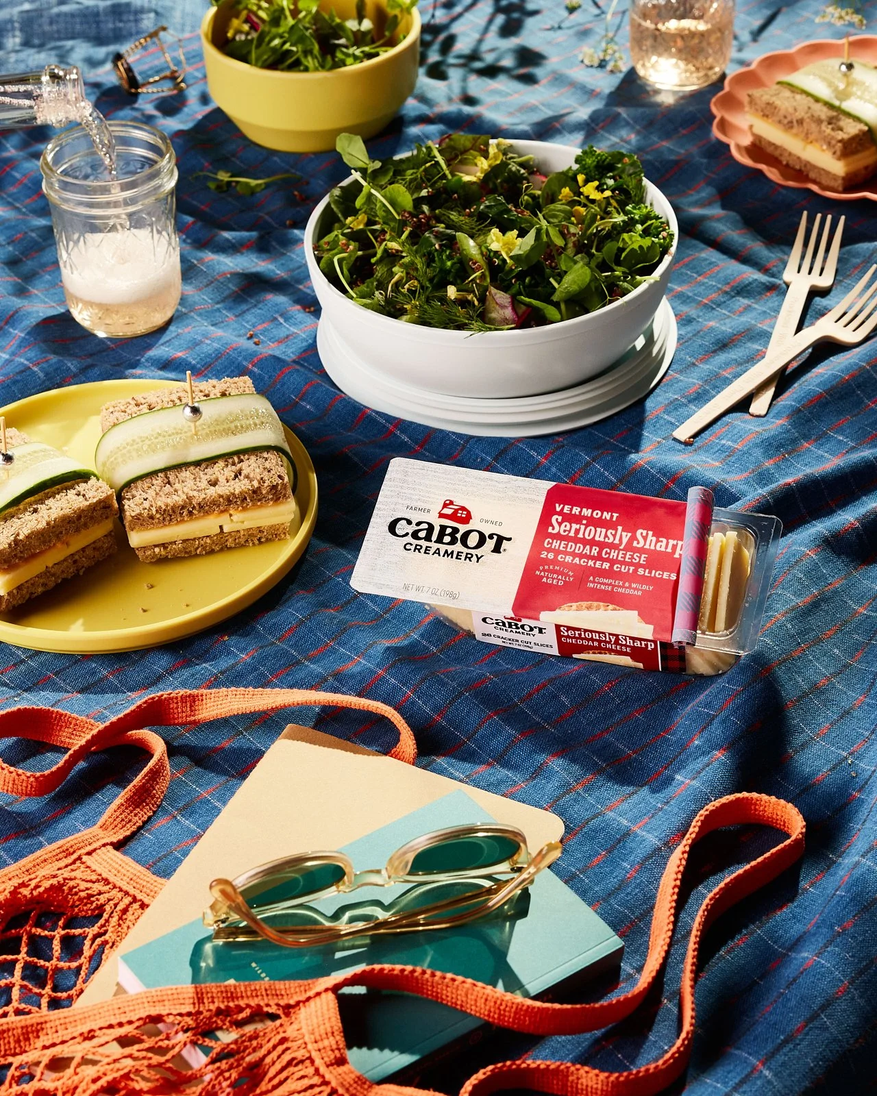 Cabot Creamery Summer campaign. Image by Austin-based product and lifestyle photographer, Mackenzie Smith.