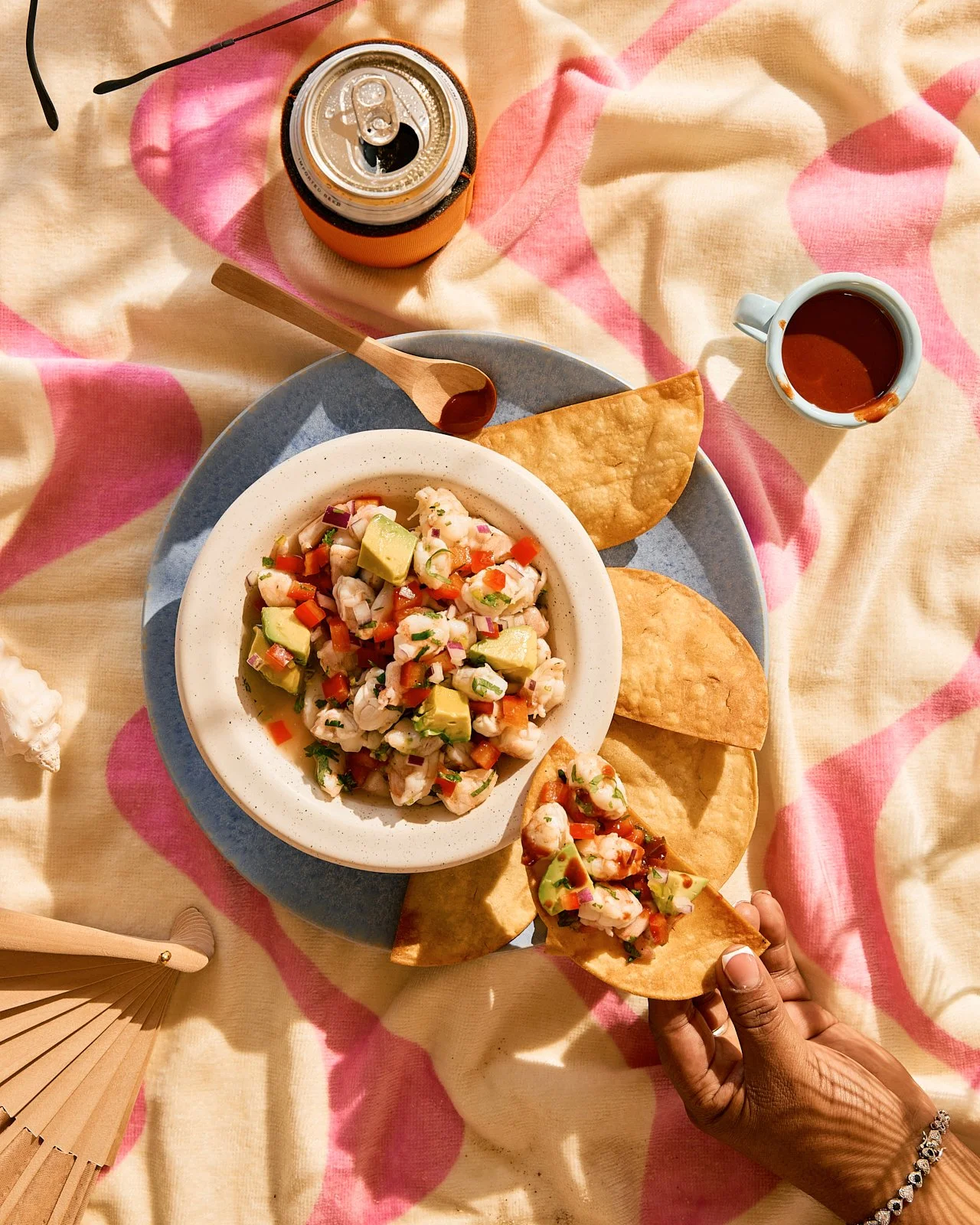 Ceviche for Veracruz All Natural's cookbook. Image by Austin-based food photographer, Mackenzie Smith.