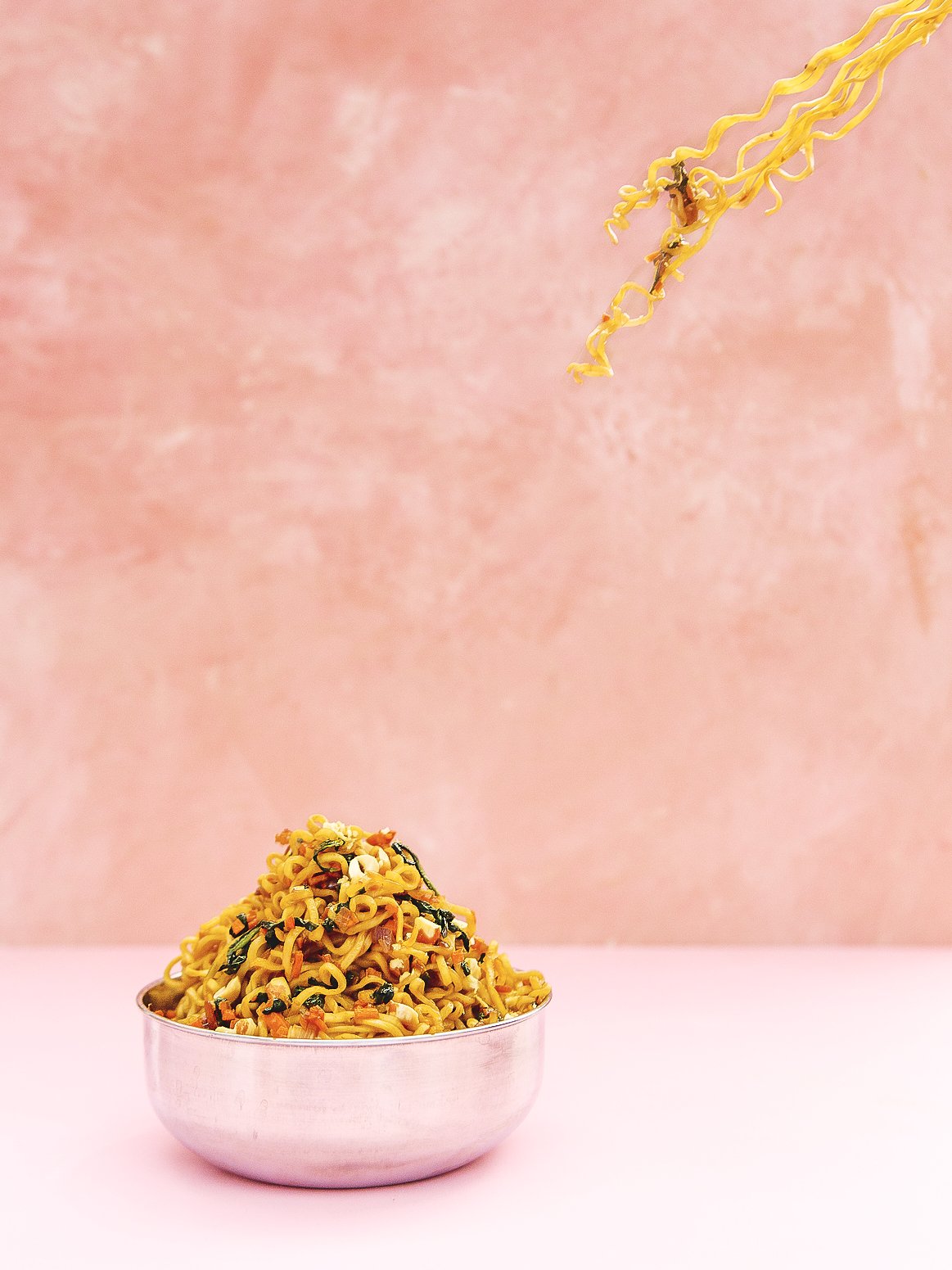 Rice Noodles for Indian(-ish). Image by Austin-based cookbook photographer, Mackenzie Smith.