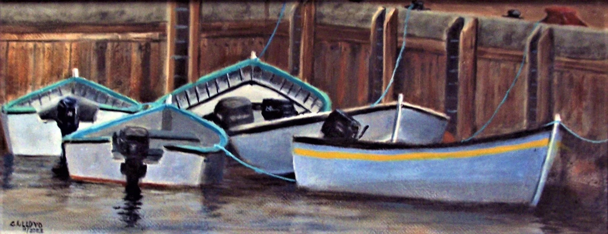 five boats