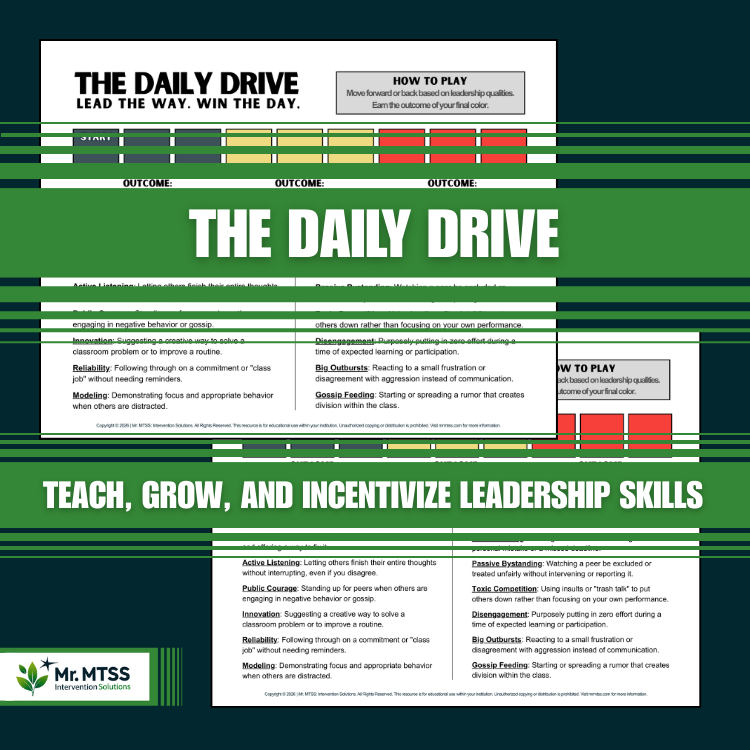 The Daily Drive: Leadership PBS Plan
