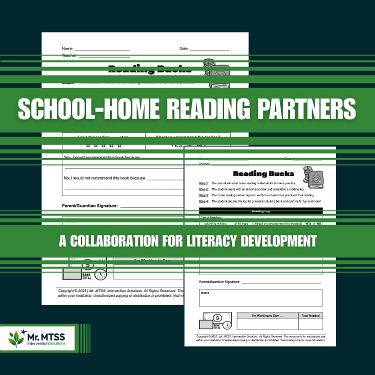 Positive Behavior Support (PBS) Plan: 'Reading Practice' Goal with Home-School Collaboration