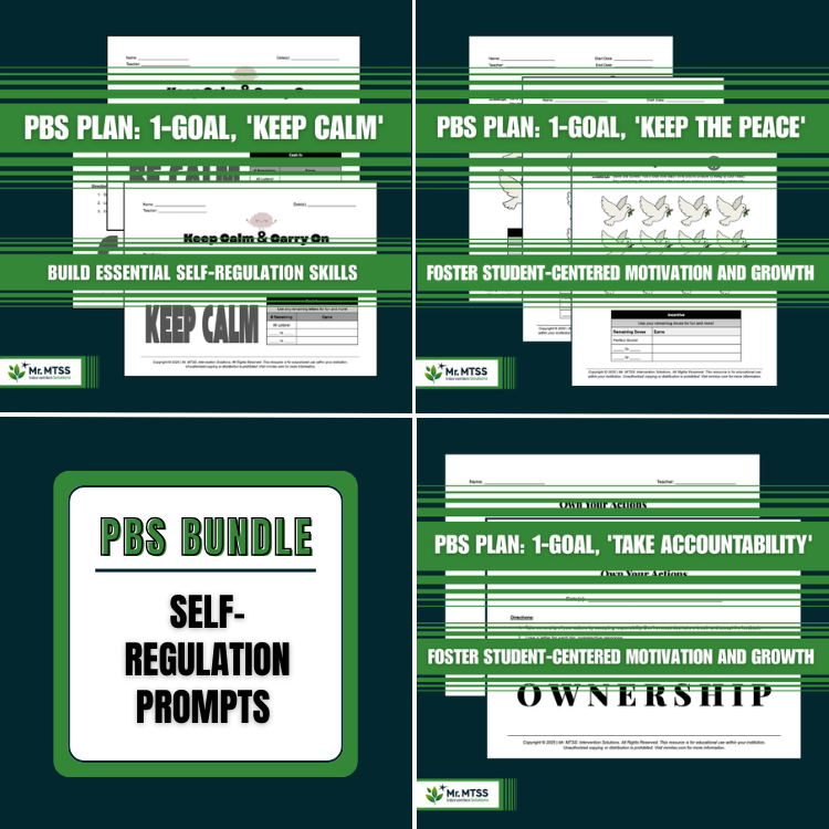 Bundle 5: Self-Regulation Prompts