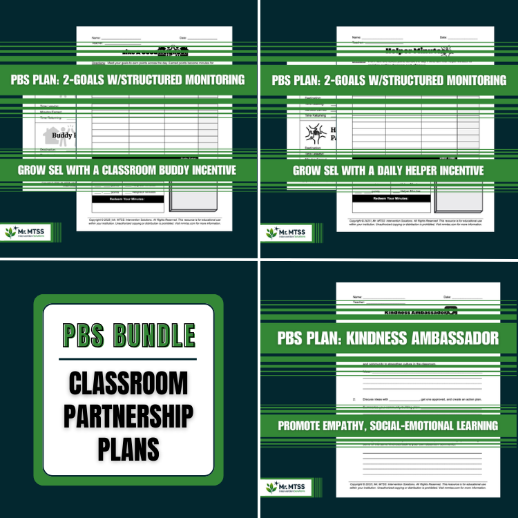 Bundle 1: Classroom Partnership Plans