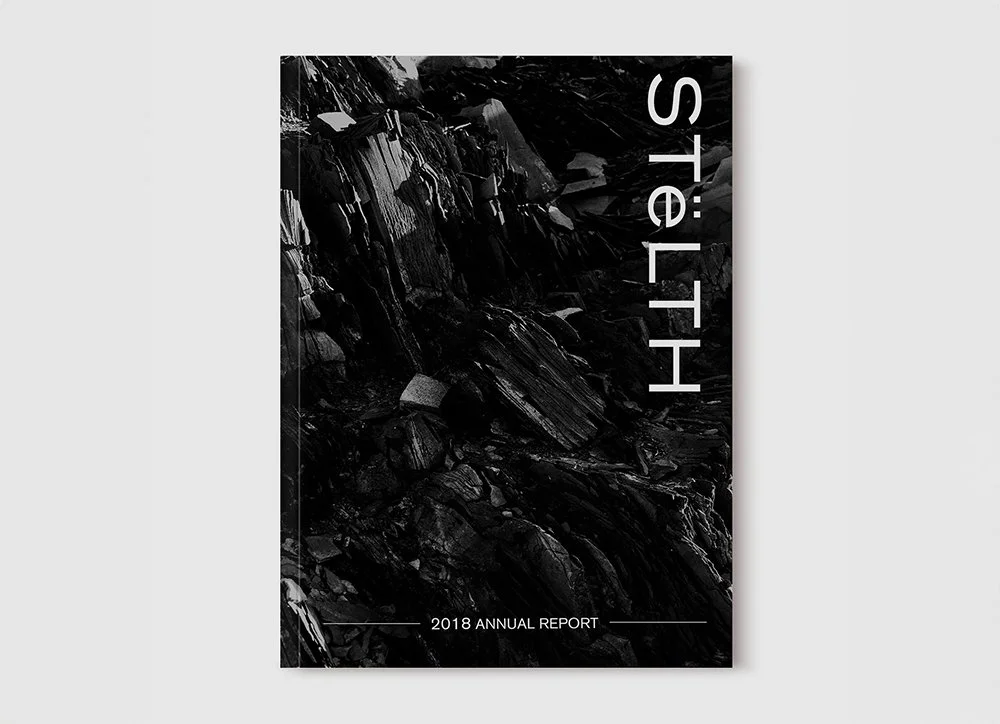 Annual report cover for Stëlth