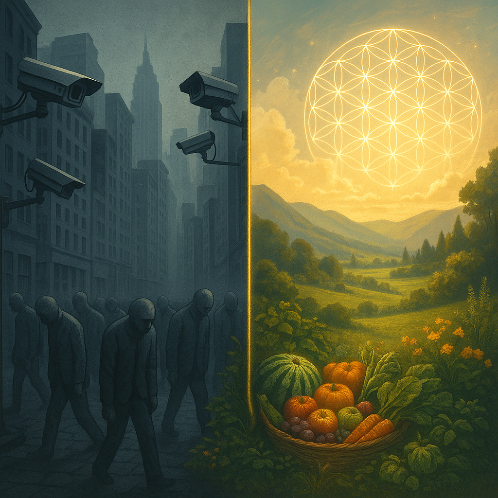 🌿 Biological vs. Synthetic: The Future of Life Through a Conscious Lens