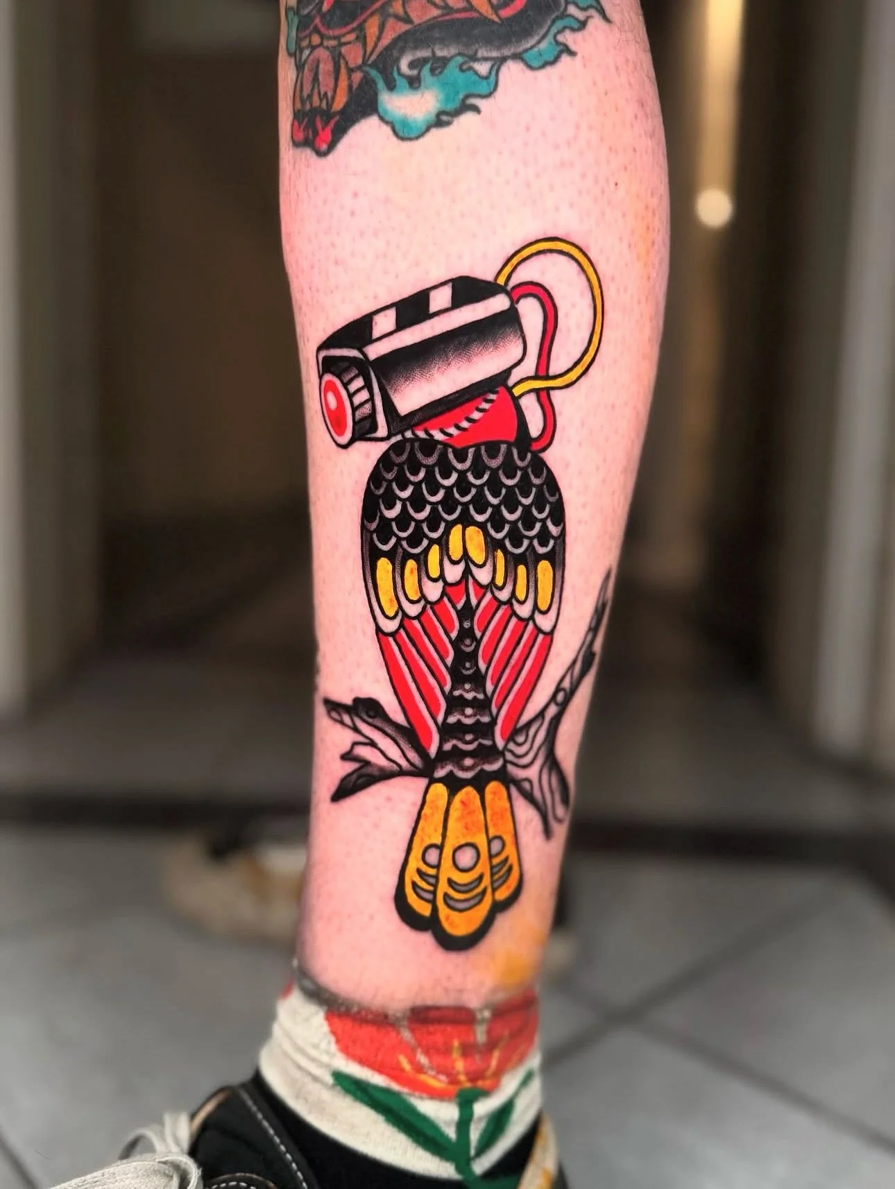 Made by @marvinlawtattoo from his flash! 
To enquire / book with Marvin please contact him directly. 

📍Ravens Hollow Tattoo - Hawthorn, Melbourne 

#melbourne #hawthornmelbourne #melbournetattoo #melbournetattooshop #melbournetattoostudio #tattoome