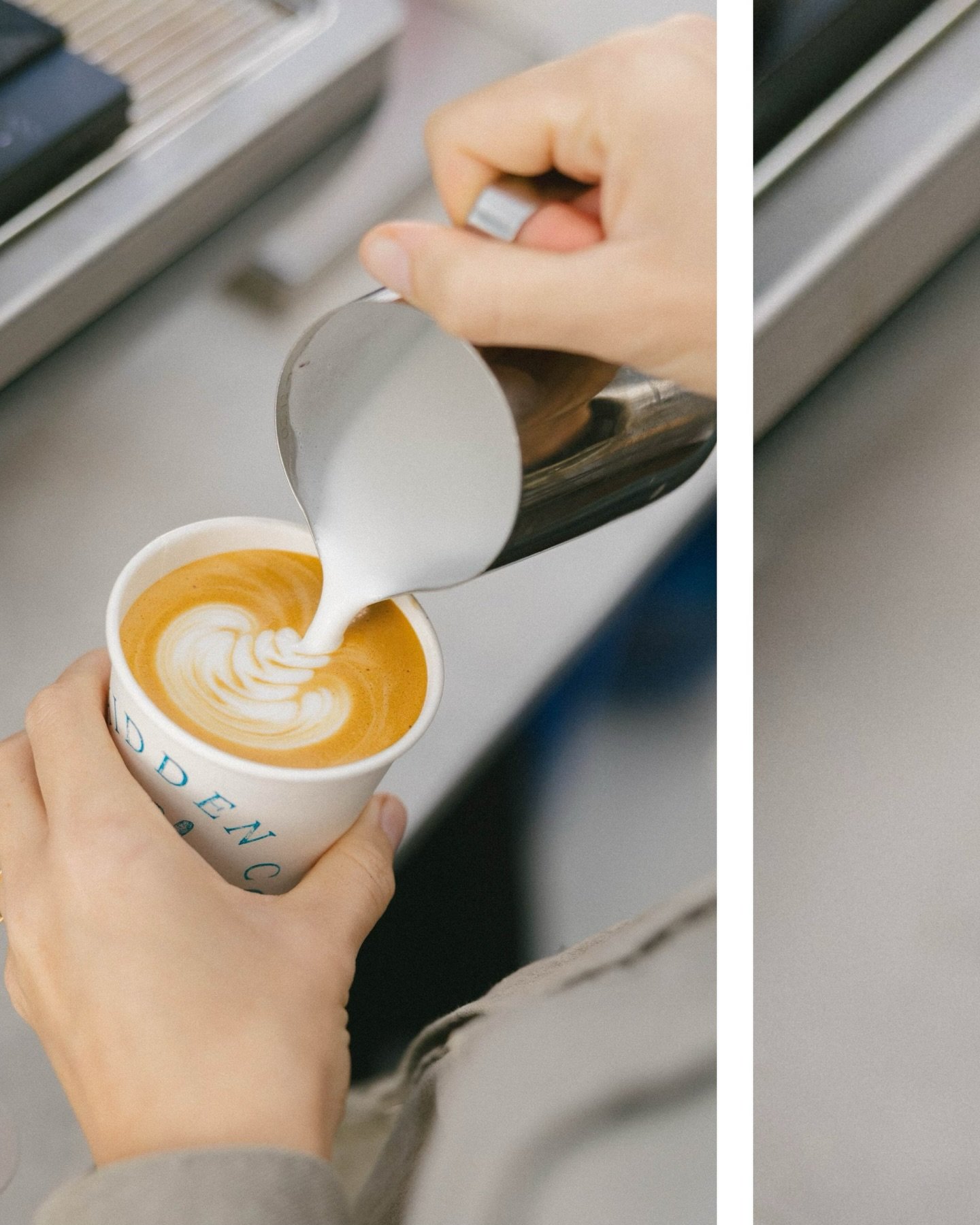 The flow we got going on right now is 👌

The sun is out, the vibes are high, and the coffee is incredible. Come get hidden, everyday 7-2