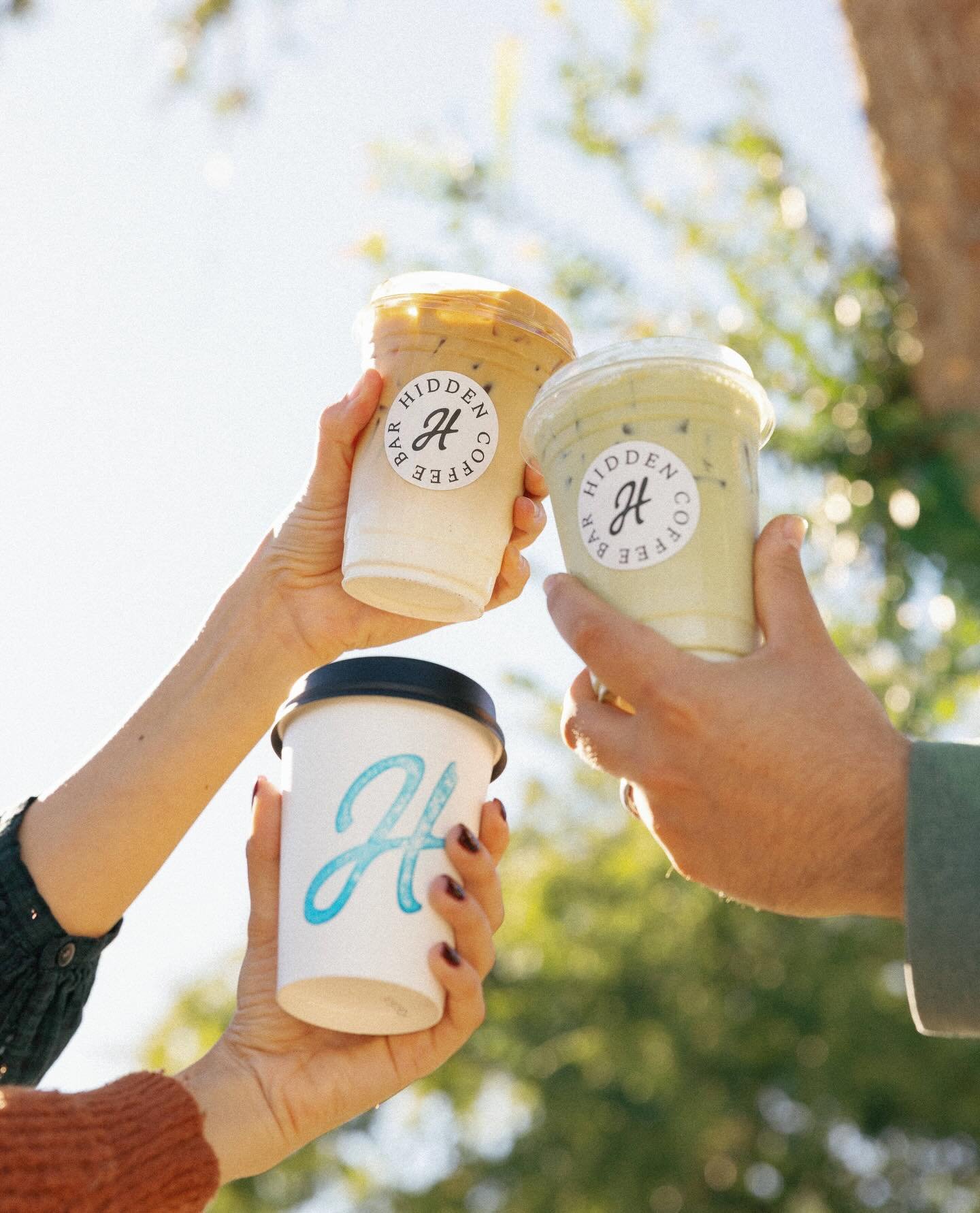 Spring is in the air, and you know what that means &mdash;

Time to grab your go to drink, and enjoy some good company on our patio

Tag your favorite coffee date, and come get Hidden ☀️☕️