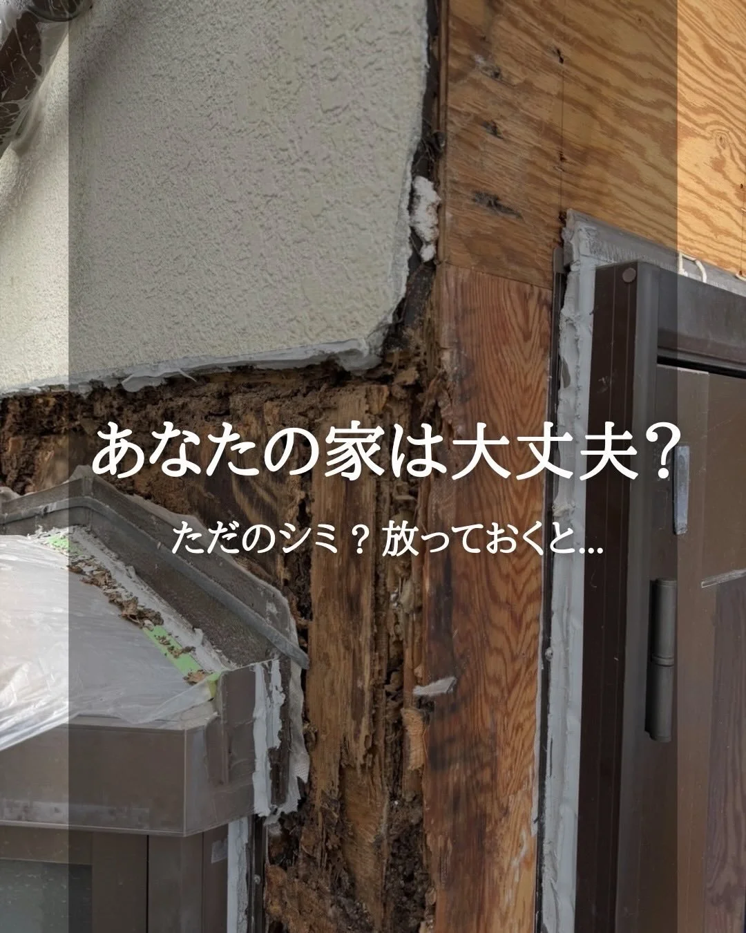 「ただのシミやから大丈夫」

実際に開けてみると、内部の木材が腐食しているケースは少なくありません。

雨漏りは早めの対処が結果的に費用を抑えられます。

気になる症状があれば写真を送ってください📩

LINEで簡単概算見積もり受付中！

詳しくはプロフィールから✅

【施工エリア】
兵庫県全域 / 加古川市 / 高砂市 / 姫路市 / 明石市

【 相談・見積もり無料 】
@k_studio1988のDMまたは
0794-40-3243までお電話ください😊

お客様とのご縁を大切に、
一件