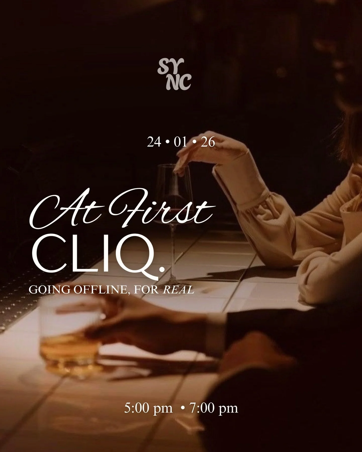 We miss real connections.
The kind that start with eye contact,
a simple conversation,
and that feeling of actually being seen. The real you.

Before the swipes.
Before the filters.
Before social media.
Before everything became so rushed.

&ldquo;At 