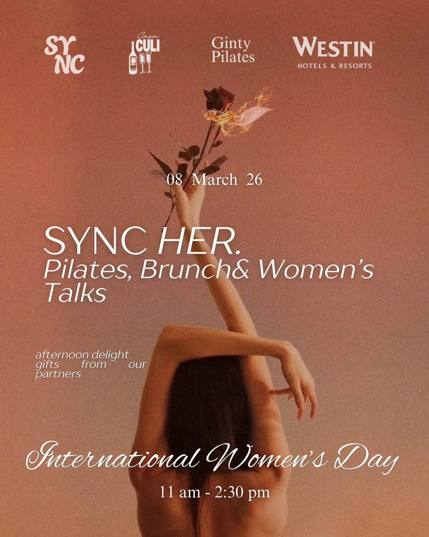 International Women&rsquo;s Day is just around the corner and we couldn&rsquo;t be more excited 💐

We&rsquo;ve prepared something really special for you!!

A beautiful moment to connect with like minded women and embrace the strength and essence of 