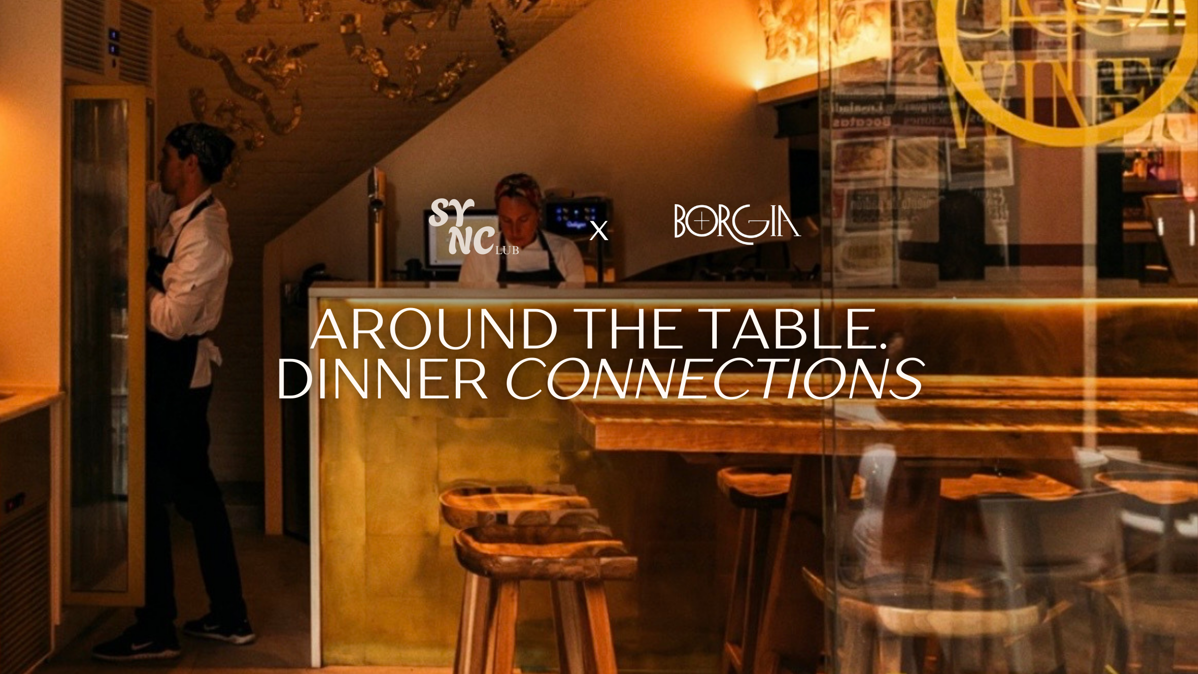Around the Table. Dinner Connections x Borgia Wine Bar