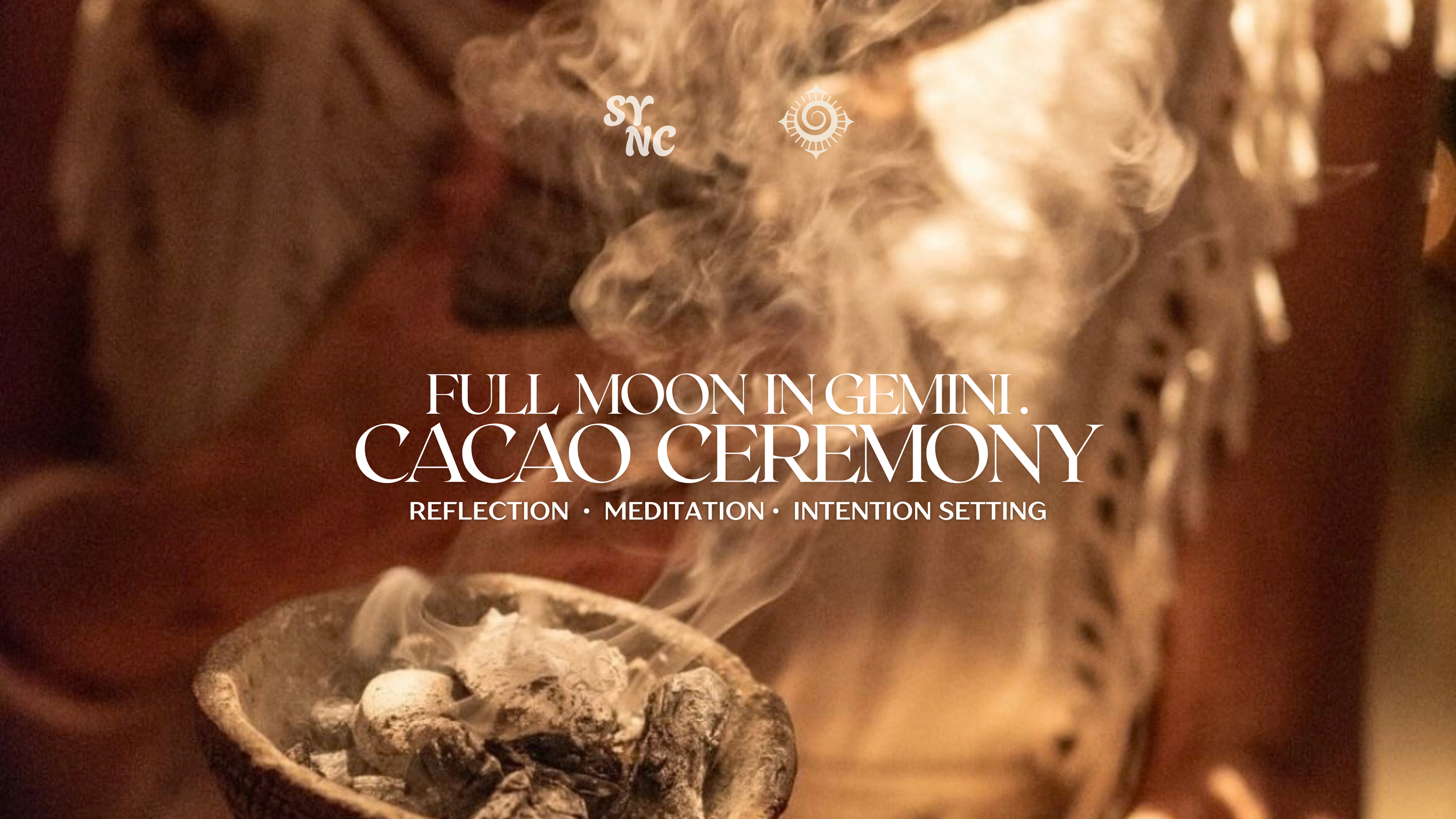 Full Moon in Gemini. Cacao Ceremony&amp; Sound Healing