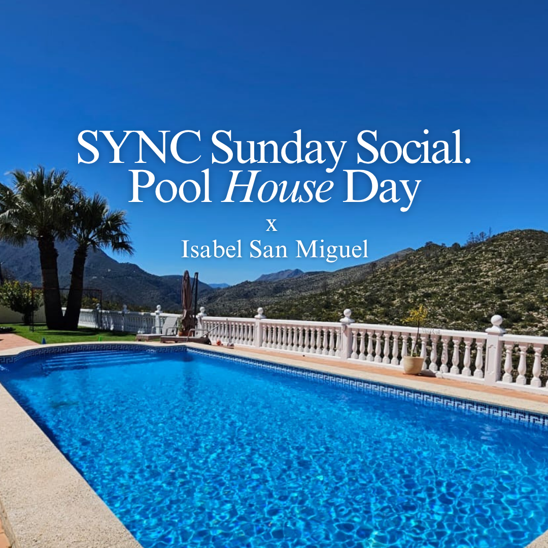 SYNC Pool House Day x Isabela San Miguel, 28th of June