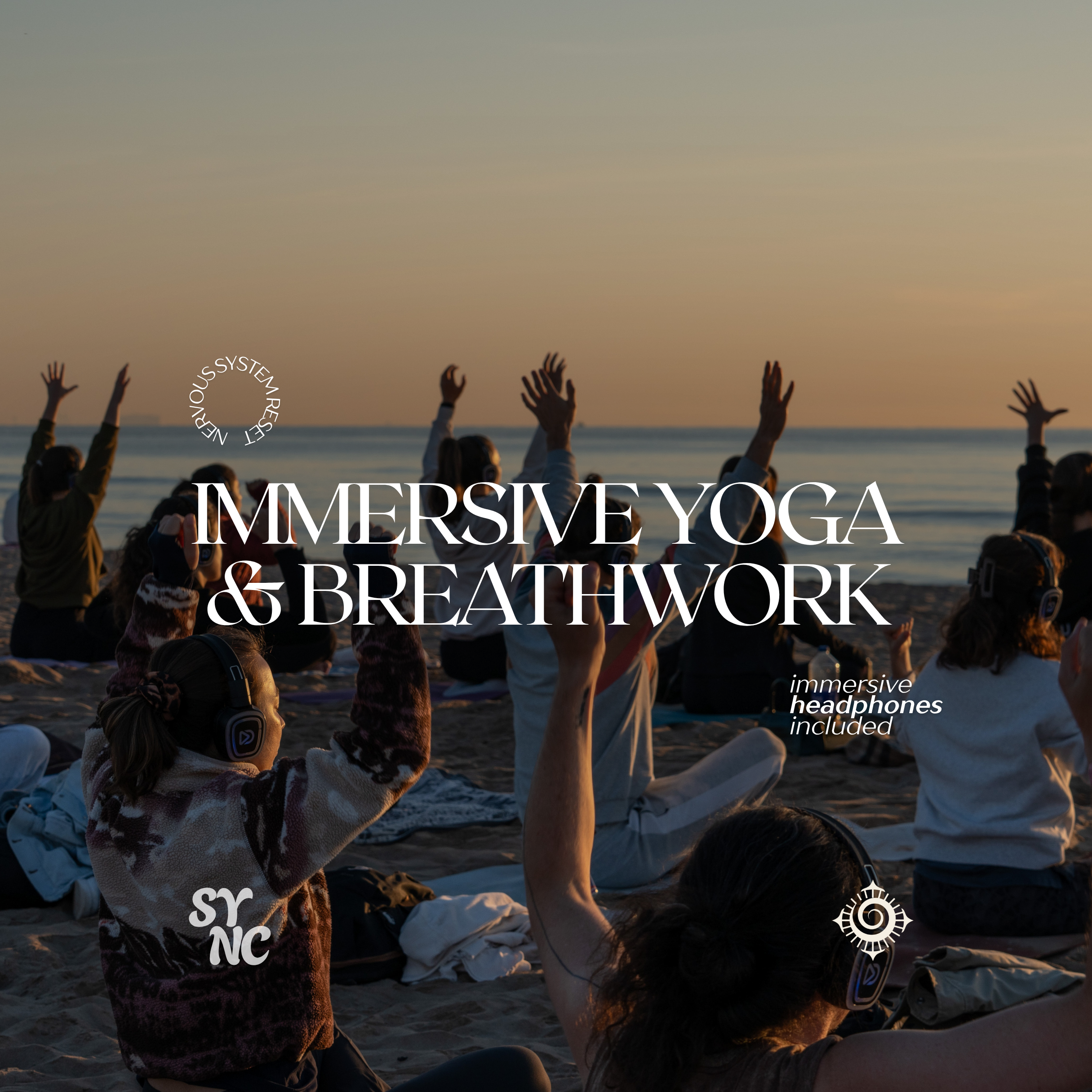 Immersive Yoga& Breathwork. Beach Edition, 14th of November