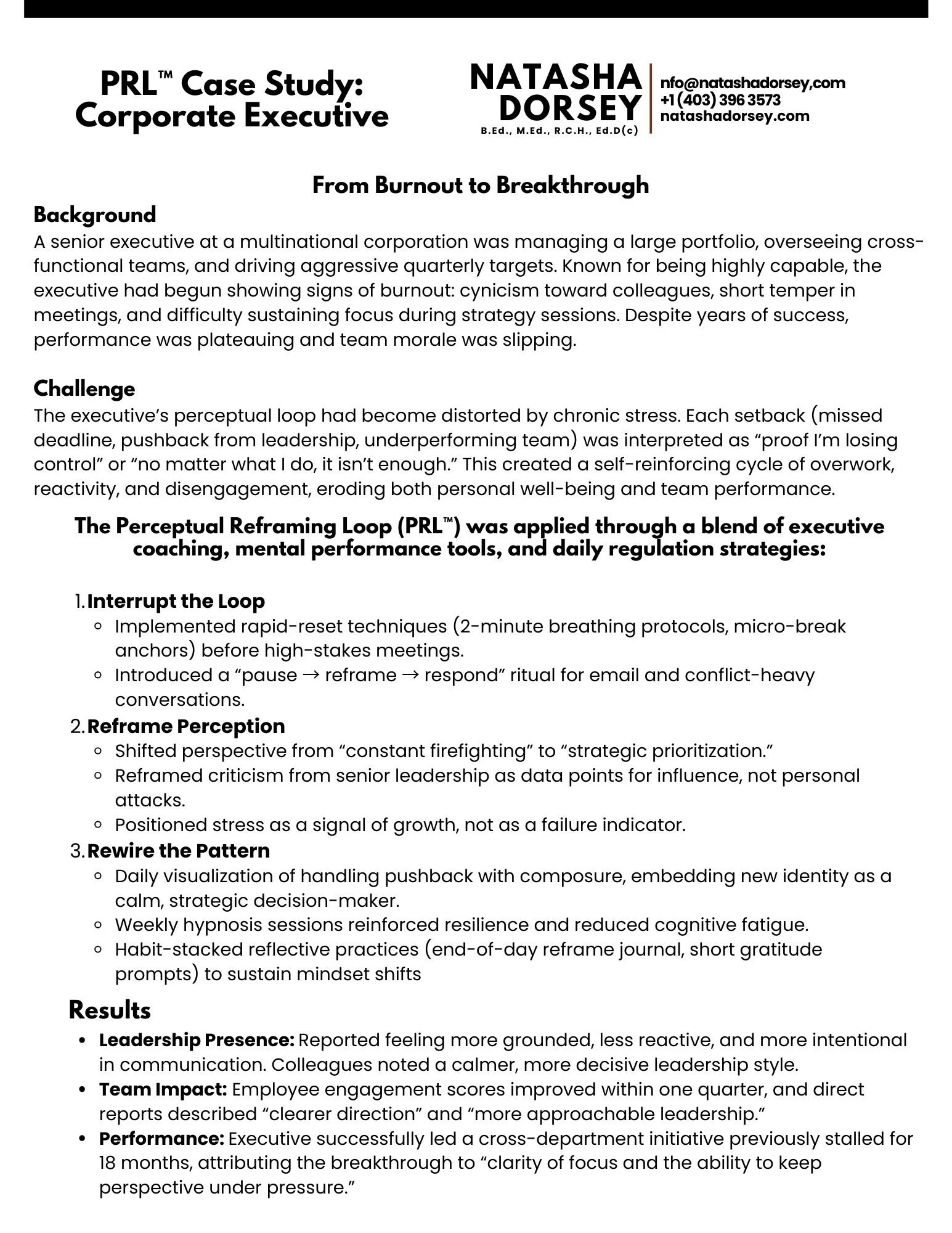 Success Case Study