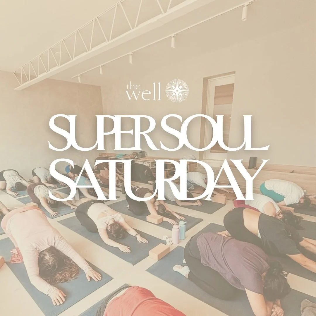 One of our most loved classes for a reason ✨ 

Super Soul Saturday is your gentle 90-minute reset for body, mind, and heart.

This soothing class weaves together everything The Well Hub is known for &hellip;

connection, reflection, and intention. 

