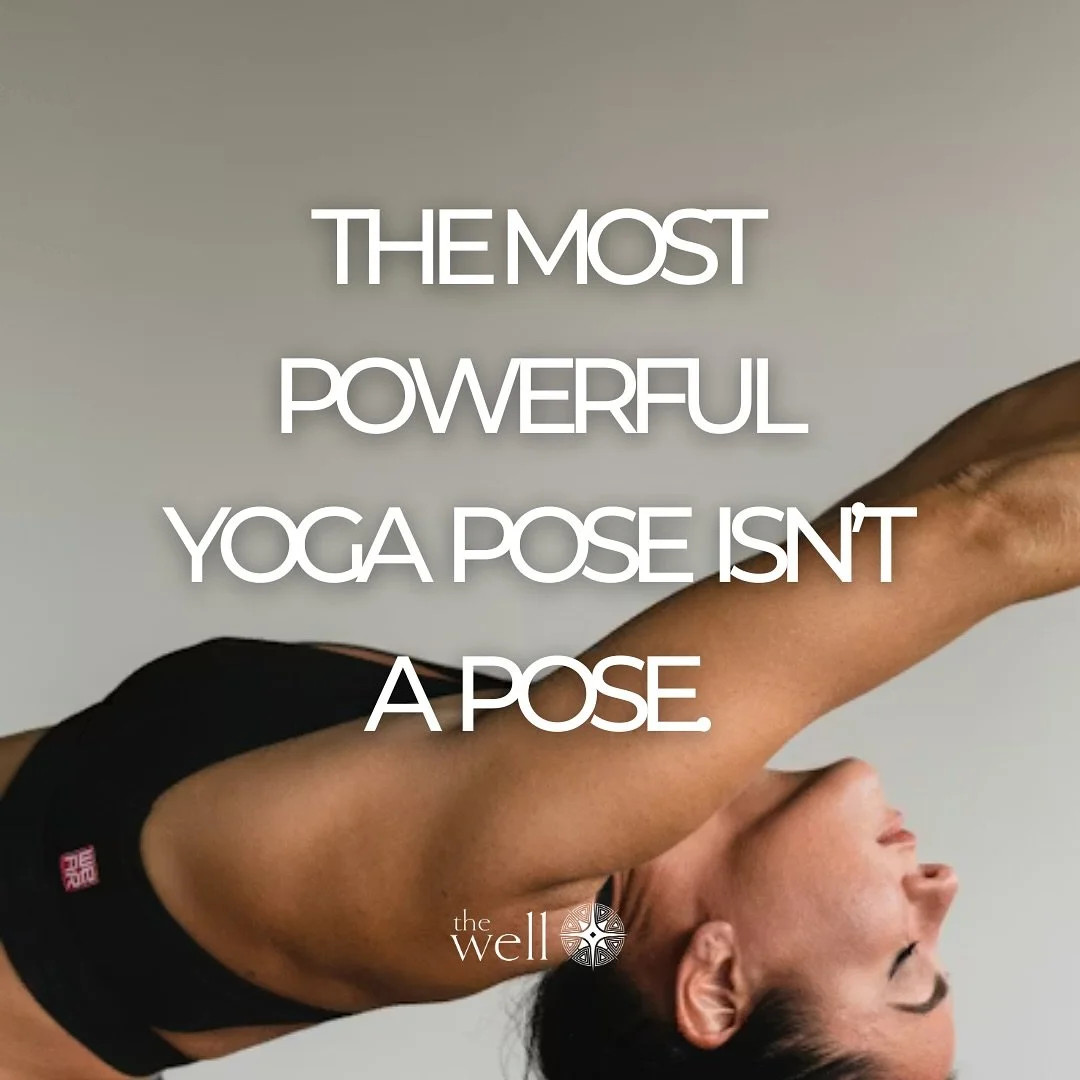 Yoga isn&rsquo;t just something you practice &hellip;

it&rsquo;s something you embody.

It&rsquo;s the breath you return to when life feels heavy, 

the pause that keeps you grounded, 

and the quiet revolution of caring for yourself so you can care
