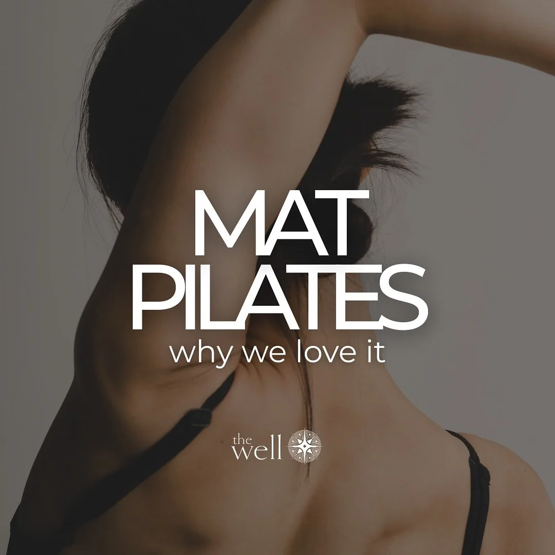 At The Well, we love Mat Pilates!

Not just for the way it builds strength, and balance &hellip;

But the way it also links breath and mindful movement together. 

It helps you build deep core stability, improve posture, tone the body and connect inw
