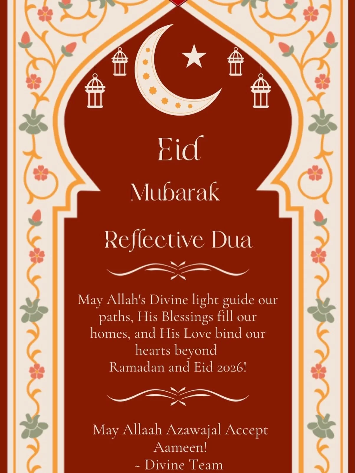Dua for our continued forgiveness, mercy, and light from The Almighty! Aameen!

#dua #eid2026 #ramadan2026ً #islamicreflection #divinefoodsusa