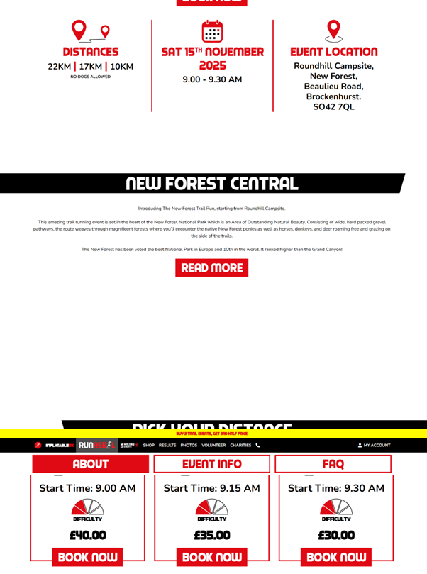 New Forest Central Trail Run with Run Rebel