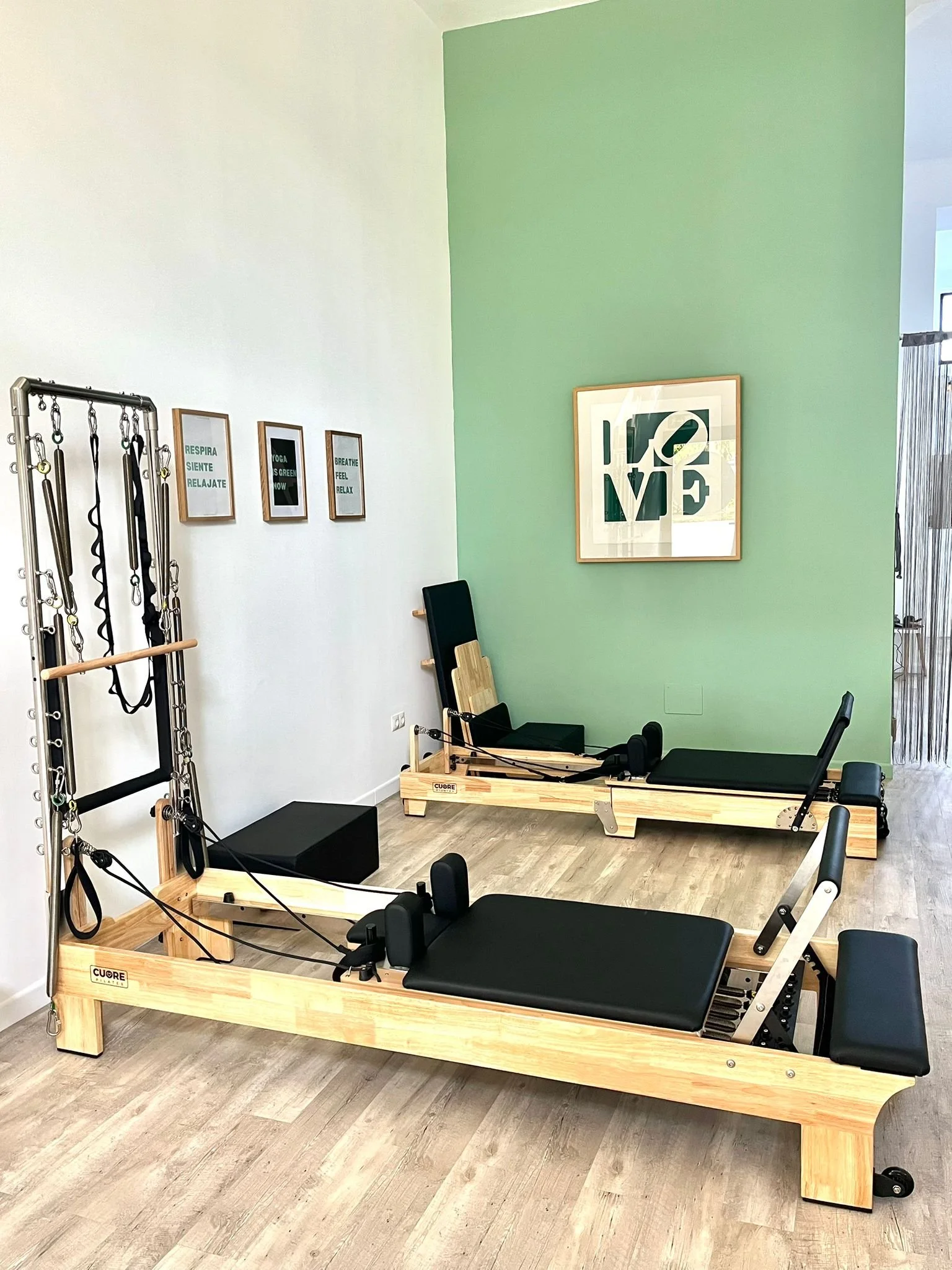 Pilates con máquina
