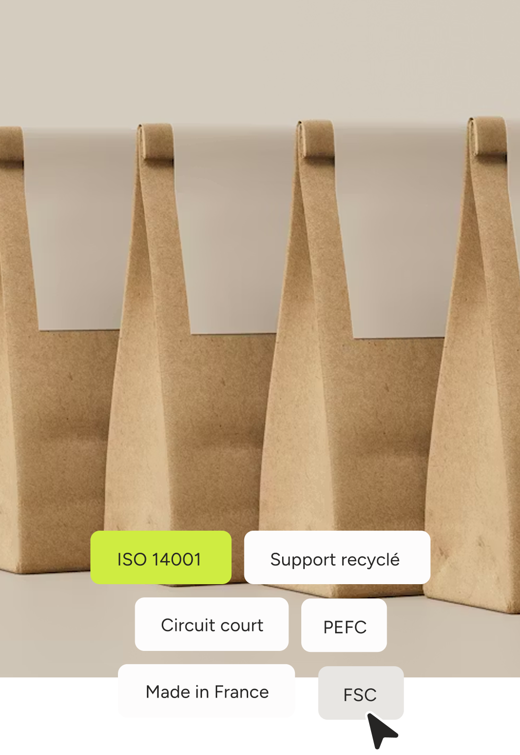 sourcing de fournisseurs print écologiques, responsables de leur démarche RSE