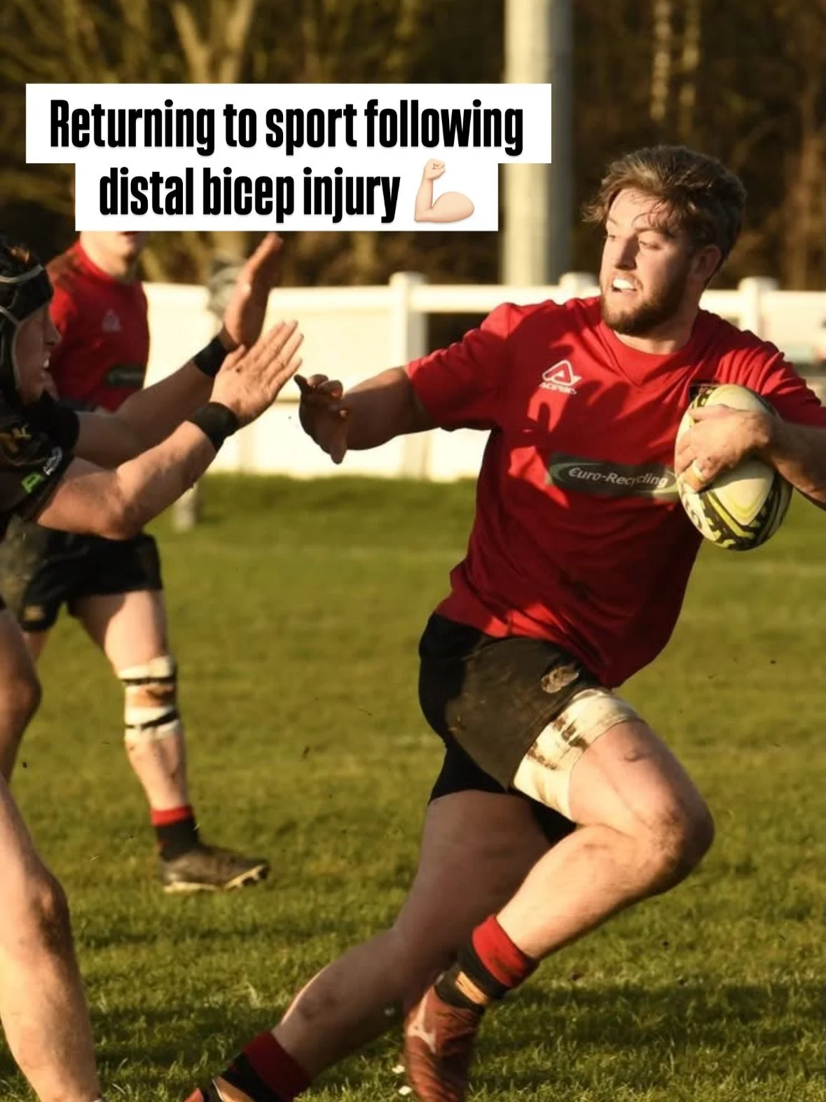 Returning back to sport feeling strong &amp; confident 💪🏻

HOW? 
➡️Acute management 🫡
➡️Build strength &amp; capacity 💪🏻
➡️TEST &amp; RETEST throughout 📊
➡️Restore power 🔋
➡️Return to contact rehab 🏉

This approach supports a safe and confide