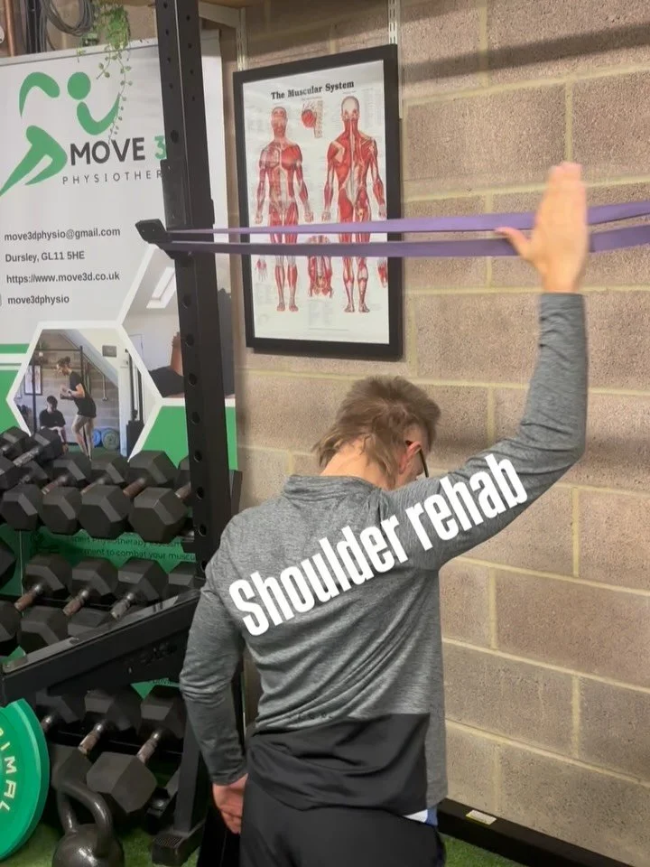 Banded ER is simply not enough when rehabbing a shoulder 😅

Here are some clips from the last month or so with @tomhead1 following his recent shoulder Latarjet surgery. 

He&rsquo;s progressed incredibly well over the past few months and is excited 