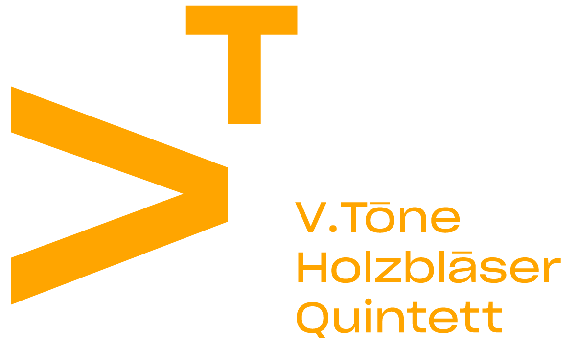 Logo des V. Töne Holzbläserquintett