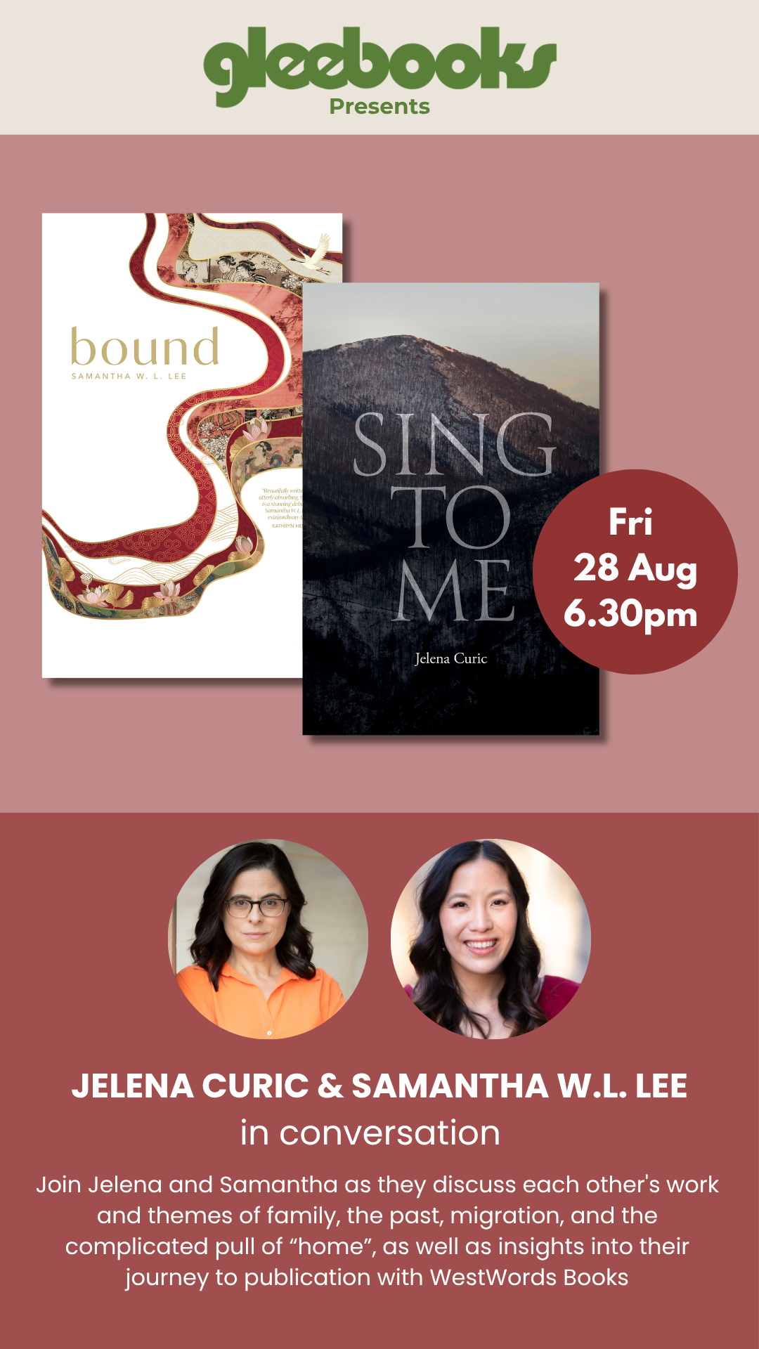 Gleebooks Event