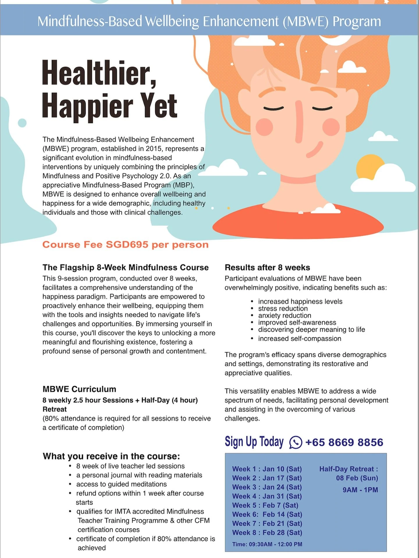 It&rsquo;s time to renew your intention to look after your wellbeing. Join us on a journey for self discovery and reframing, looking to your life with a new perspective.
.
Small group - physical class for female only 
.
PM to join.
.
We can provide t