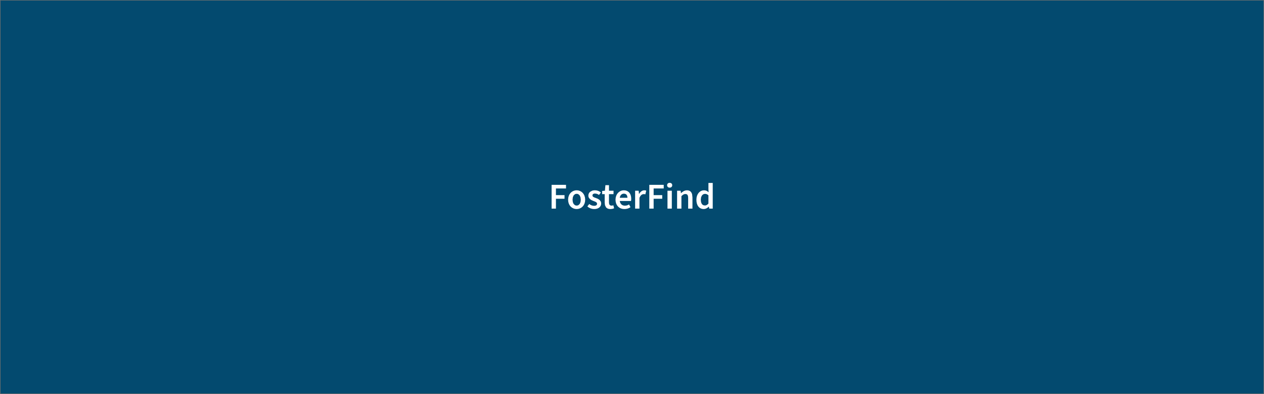 FosterFind Concept