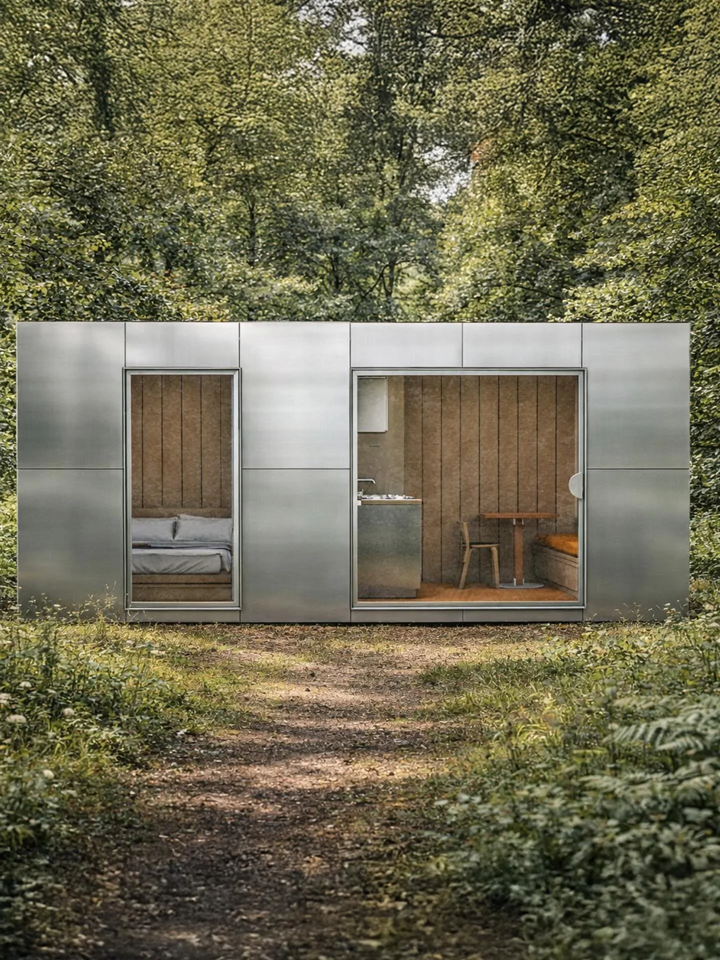This is CUBI-COMPACT // CUBIFORM^ by @studiomaclean 

The website is now live! Link in our bio 💛

#studiomaclean #modularliving #tinyhouse