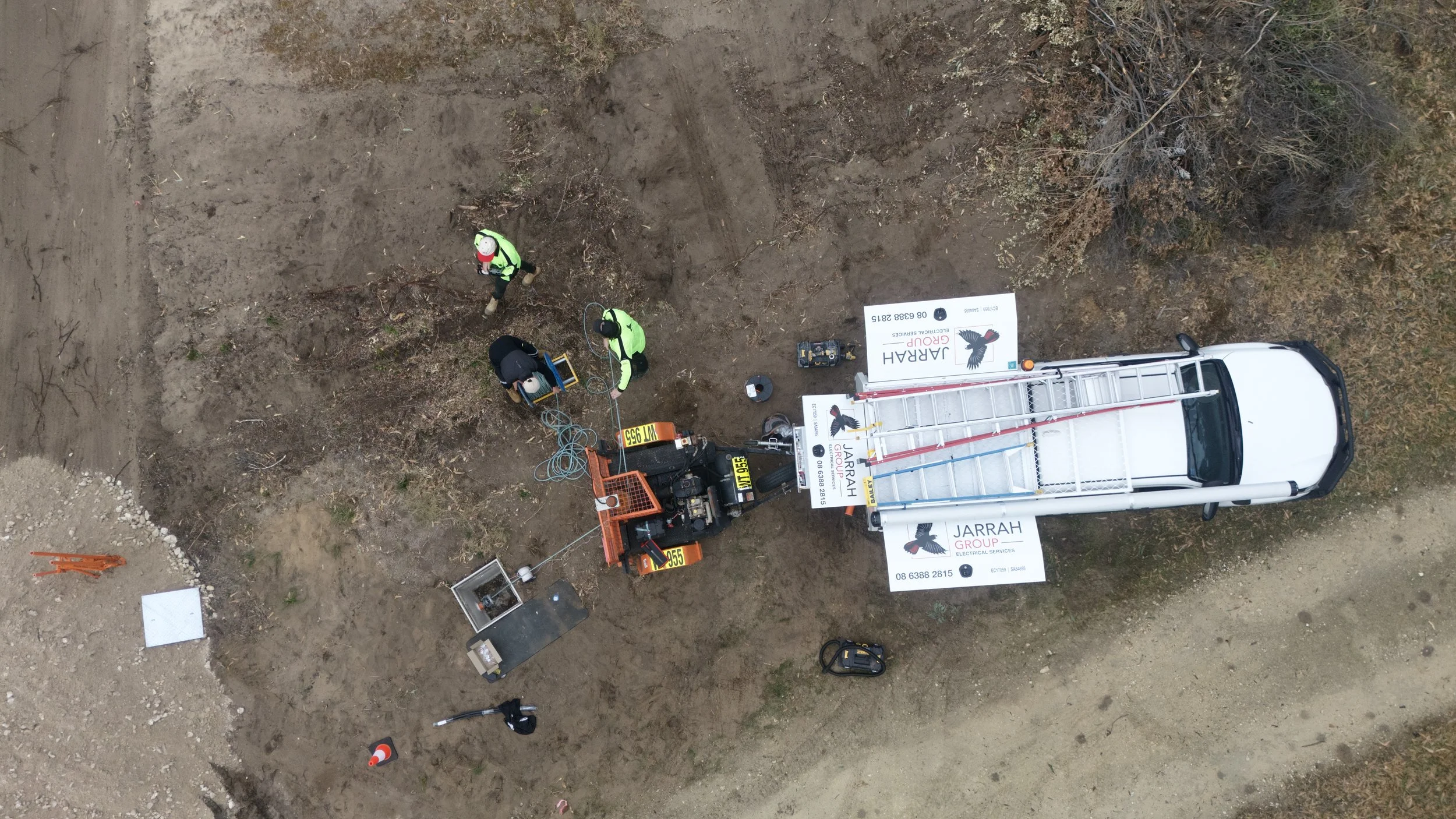underground mains installation perth