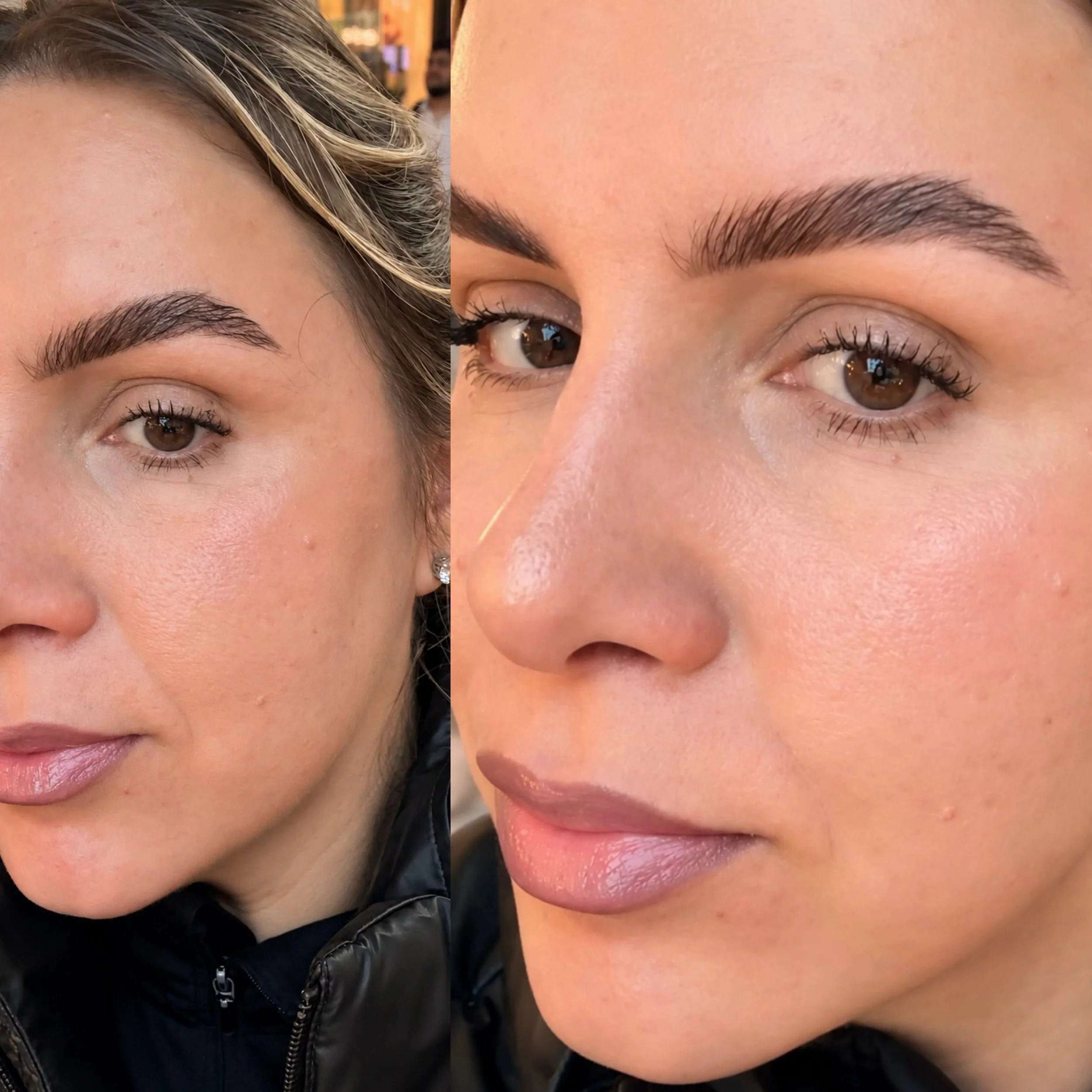 Brow lamination and tint 🥰
