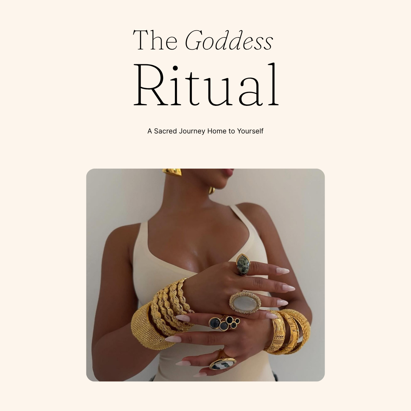 The Goddess Ritual - Gift Set