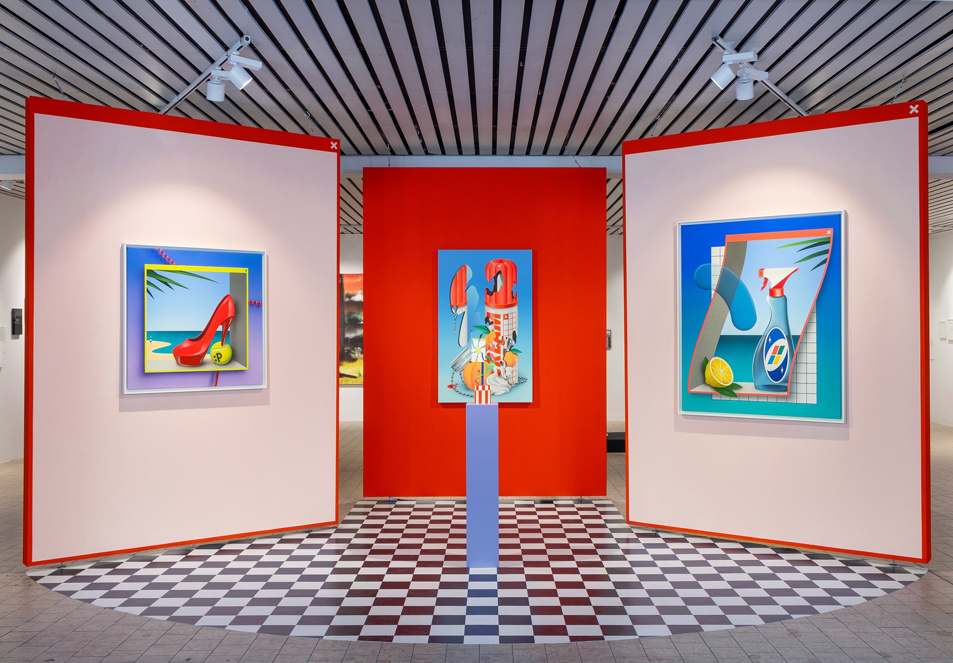 Knotenpunkt – Group exhibition at Affenfaust Galerie. Hamburg, 2024.