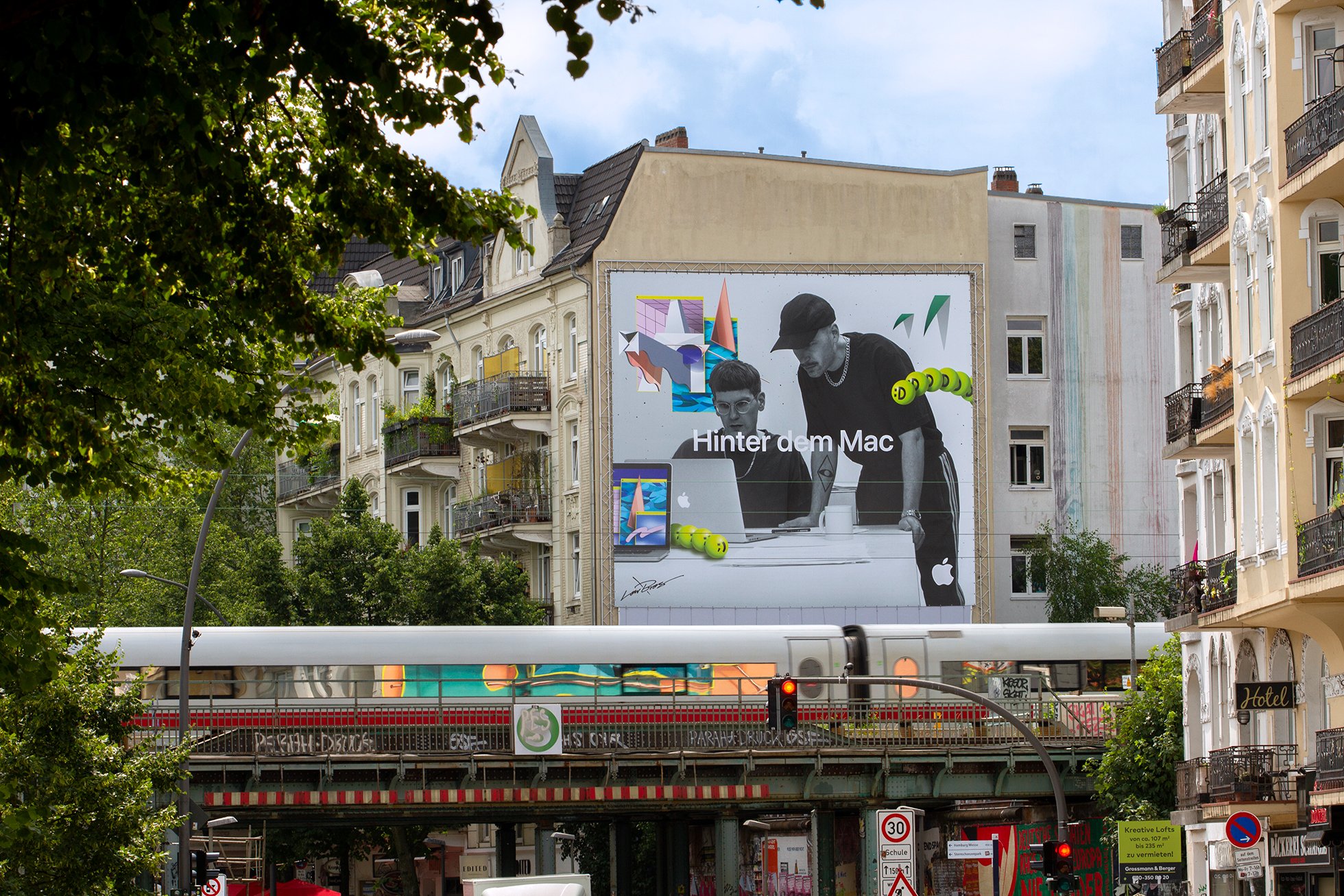 Behind the Mac campaign – Apple x Christoph Florin – Hamburg, 2021