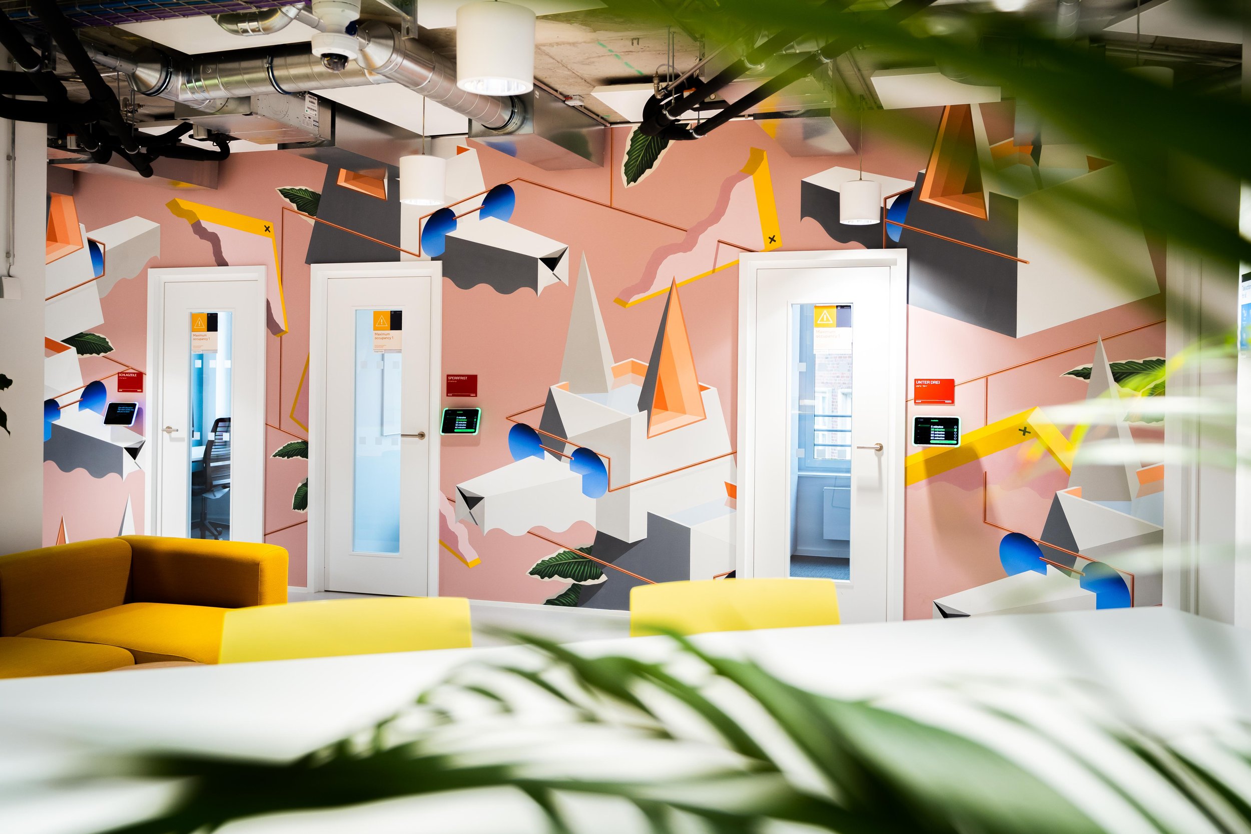 Meta office – Hamburg, 2021. (Photos by Claas De Buhr)