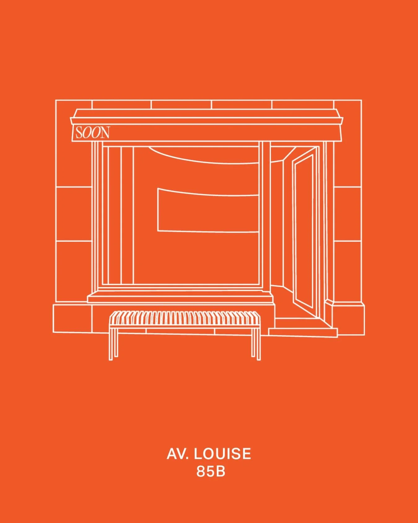 WE ARE OPEN 🧡

no more see you soon&nbsp;&hellip; it&rsquo;s see you at SOON&nbsp;:) 

for coffee, shakes &amp; bagels 

Av. Louise 85B