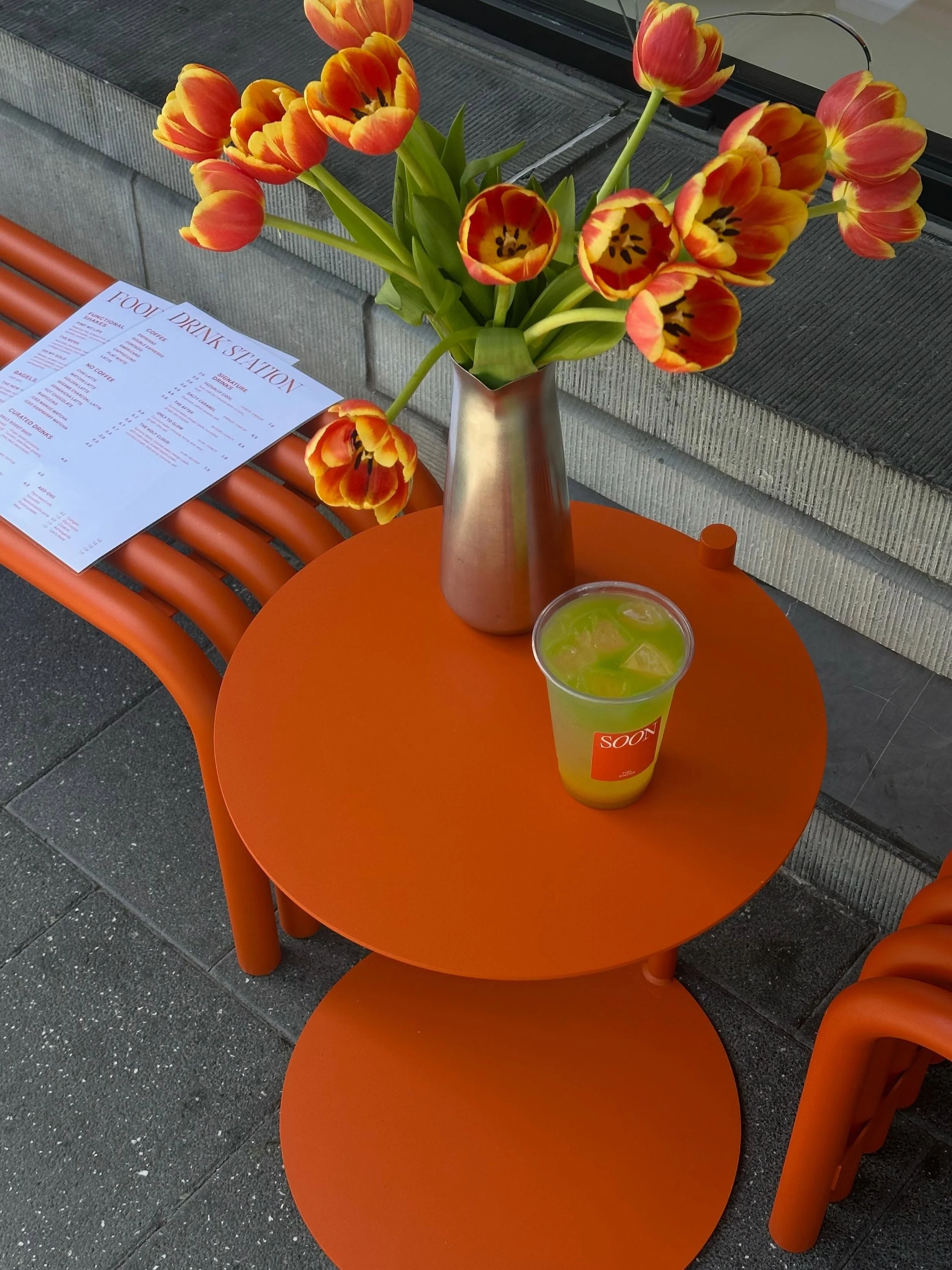stay hydrated with one of our signature drinks, the saviour of your day - the after 🧊

>> passion fruit or mango with cucumber, ginger, coconut water + electrolytes