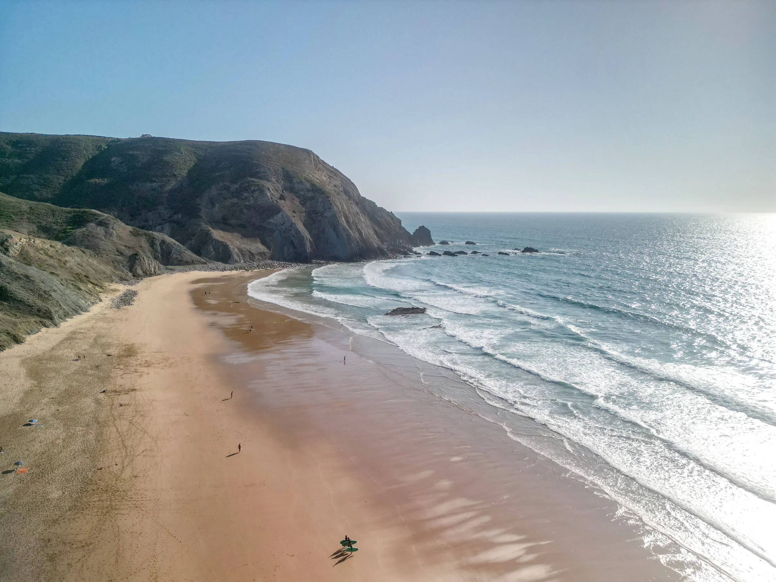 Praia do Castelejo at Vila do Bispo